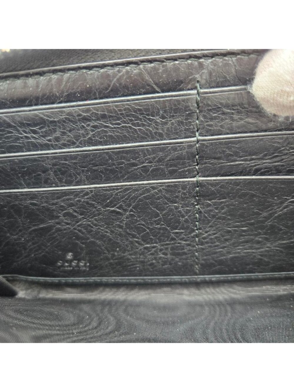 Gucci Wallet GG Marina Black - Picture 15 of 16